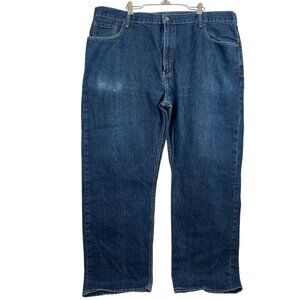 Levis Mens 559 Jeans 44x32 Relaxed Straight Leg Blue Denim